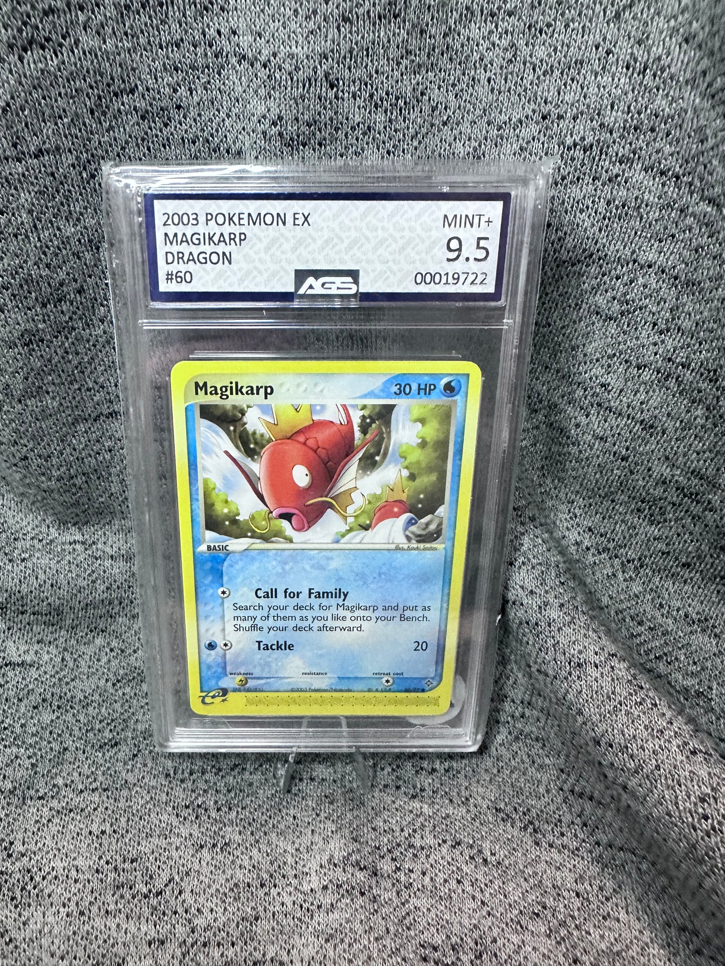 **2003 Pokémon EX Dragon: Magikarp - #60 (Mint 9.5)**