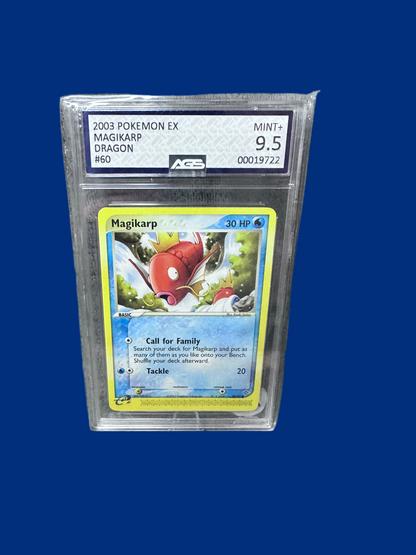 **2003 Pokémon EX Dragon: Magikarp - #60 (Mint 9.5)**